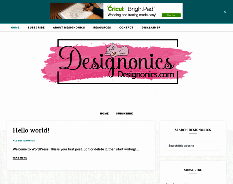 Designonics.com thumbnail