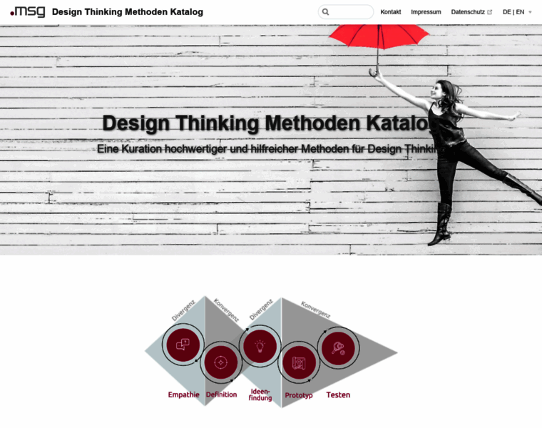Designthinking-methods.com thumbnail