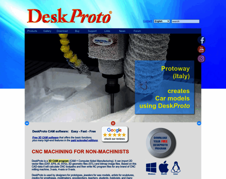 Deskproto.com thumbnail