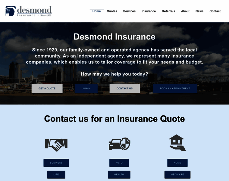 Desmondinsurance.com thumbnail