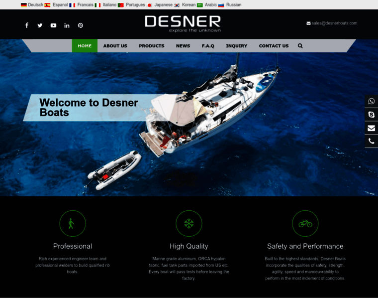 Desnerboats.com thumbnail