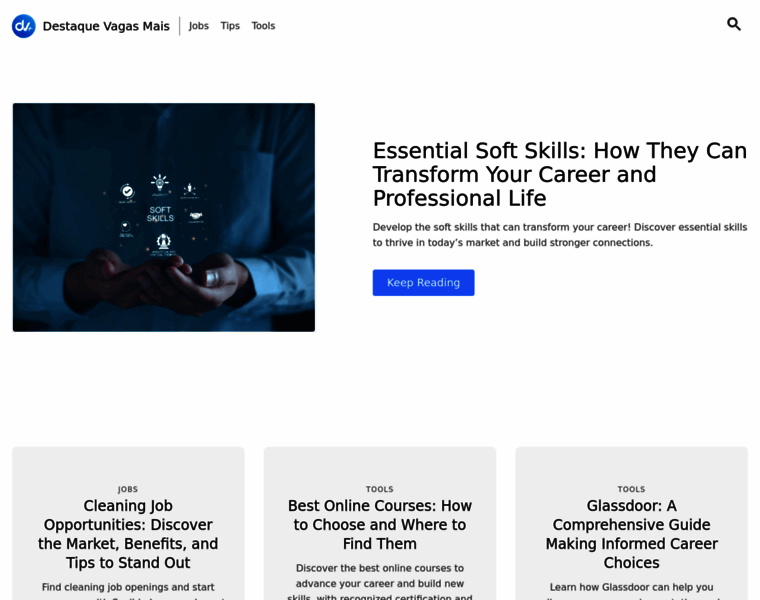 Destaquevagasmais.com.br thumbnail