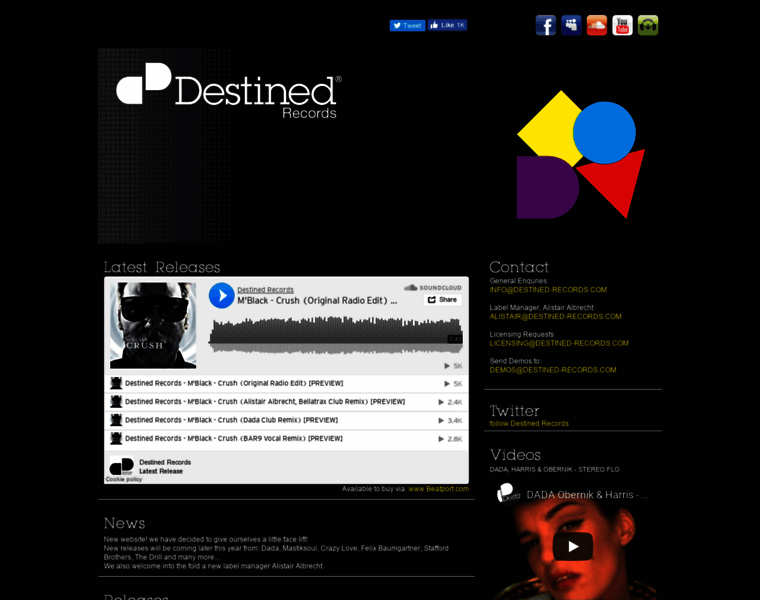 Destined-records.co.uk thumbnail