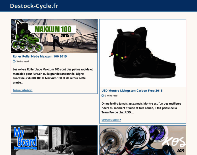 Destock-cycle.fr thumbnail