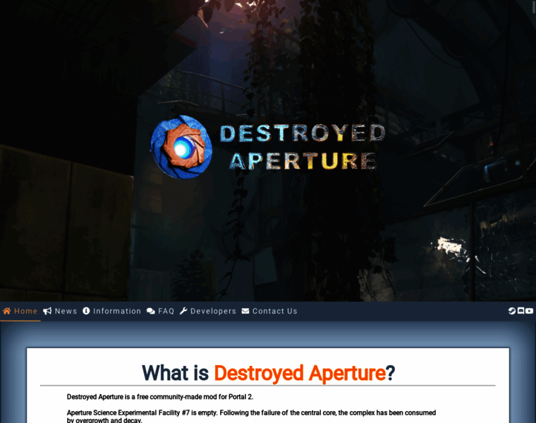 Destroyedaperture.com thumbnail
