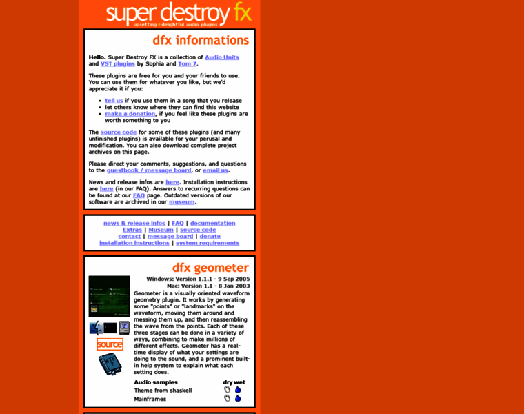 Destroyfx.smartelectronix.com thumbnail