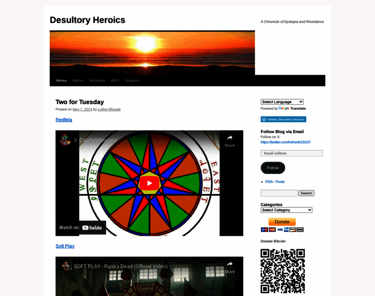 Desultoryheroics.com thumbnail