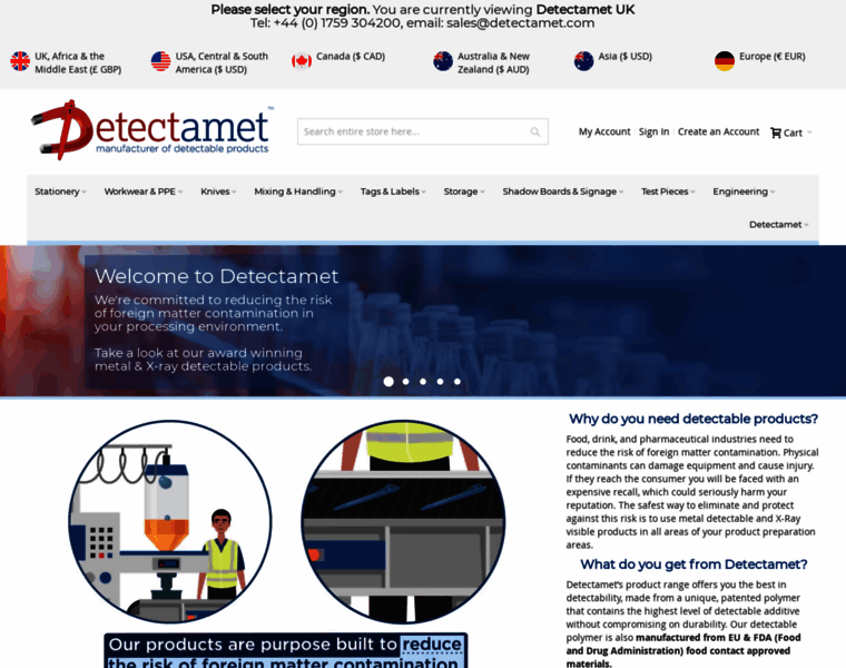 Detectamet.co.uk thumbnail