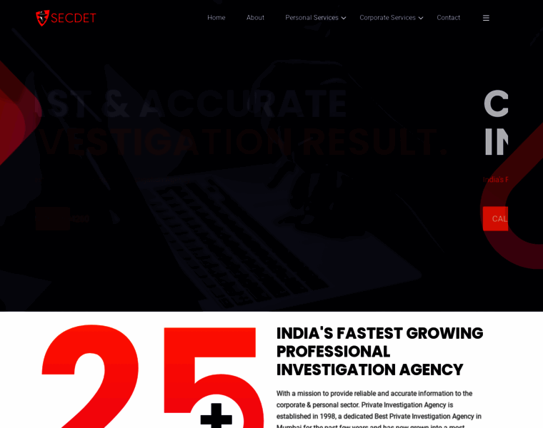 Detectiveagencyindia.in thumbnail