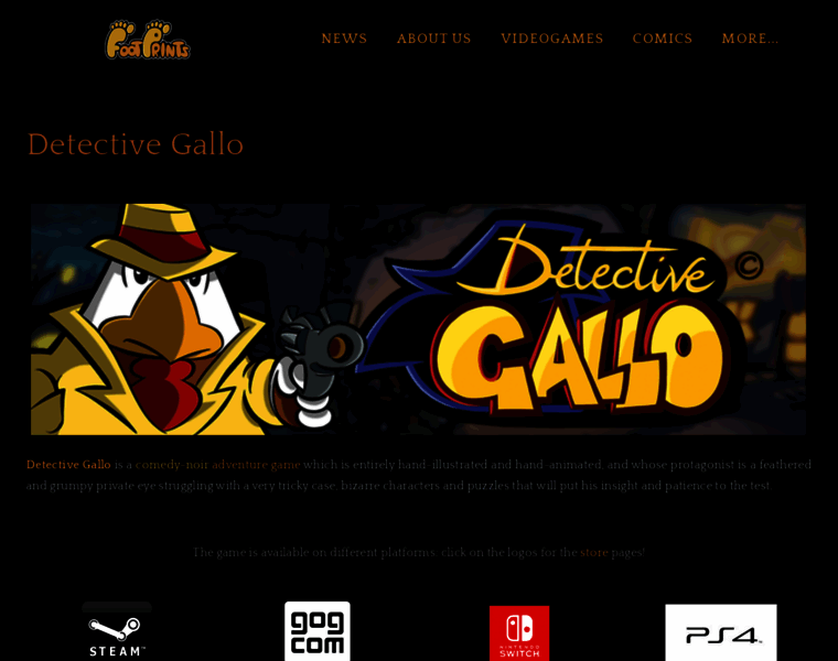 Detectivegallo.com thumbnail