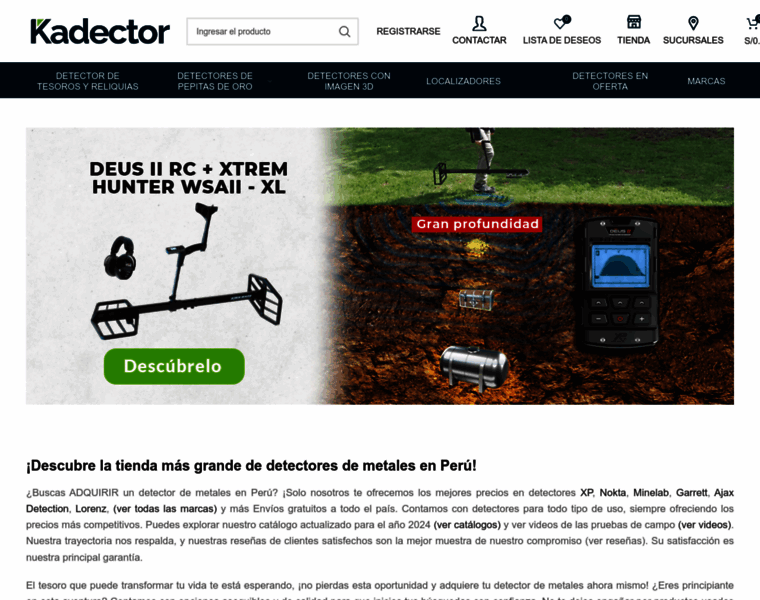 Detectordemetales.pe thumbnail