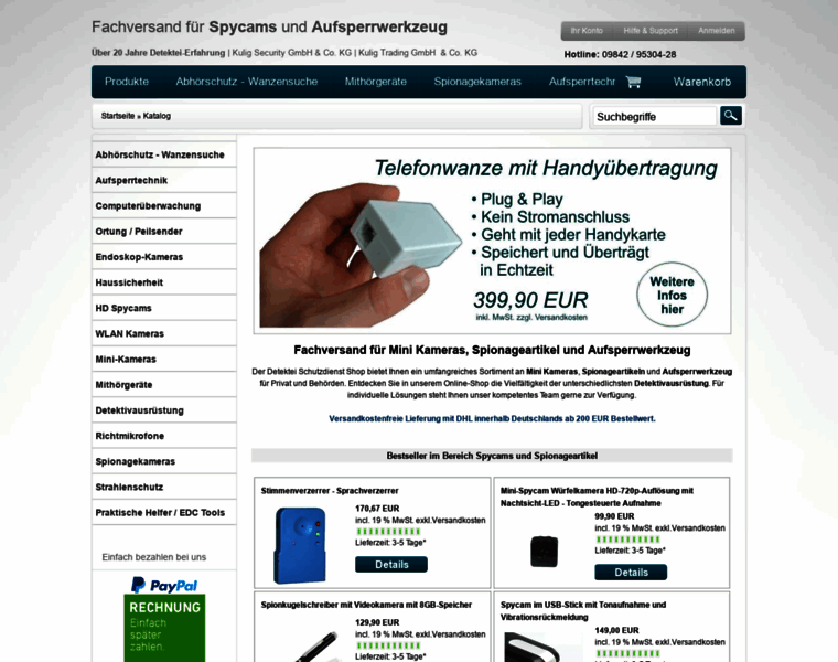 Detektei-schutzdienst-shop.de thumbnail