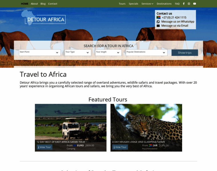 Detourafrica.co.za thumbnail