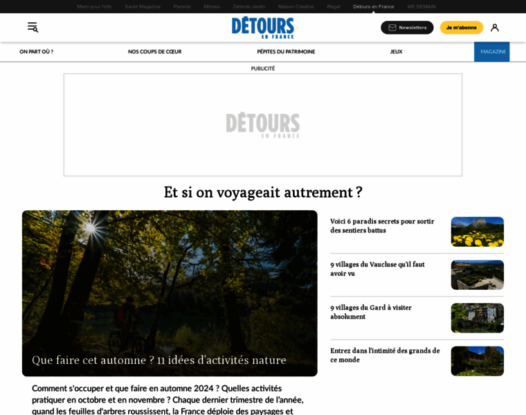 Detoursenfrance.fr thumbnail