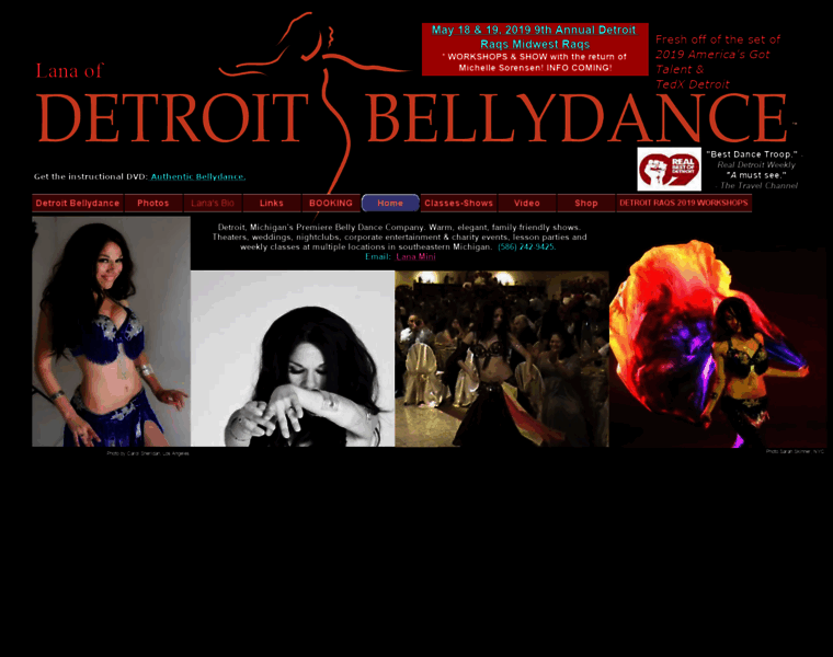 Detroitbellydance.com thumbnail