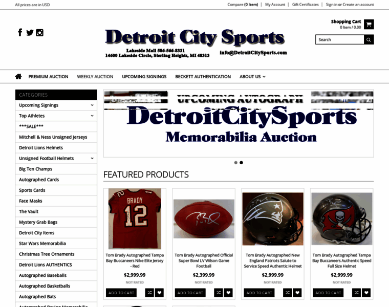 Detroitcitysports.com thumbnail