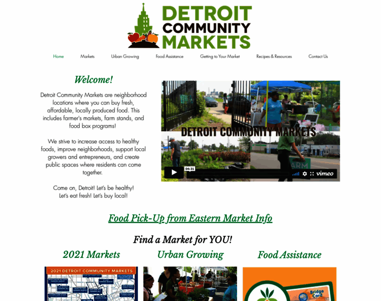 Detroitmarkets.org thumbnail