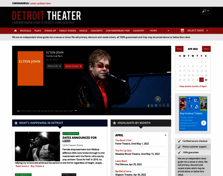 Detroittheater.org thumbnail