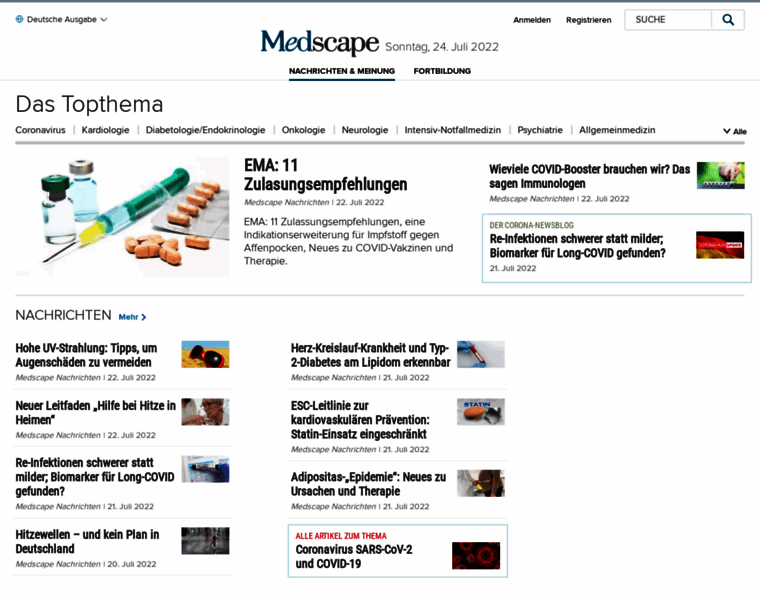 Deutsch.medscape.com thumbnail