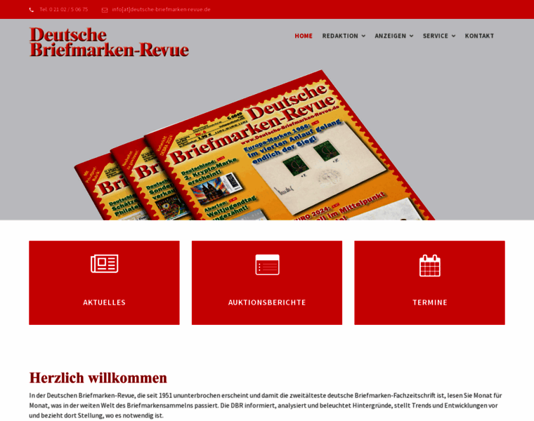 Deutsche-briefmarken-revue.de thumbnail