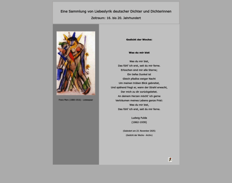 Deutsche-liebeslyrik.de thumbnail