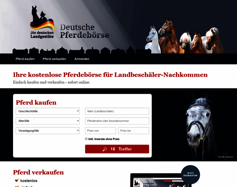 Deutsche-pferdeboerse.de thumbnail