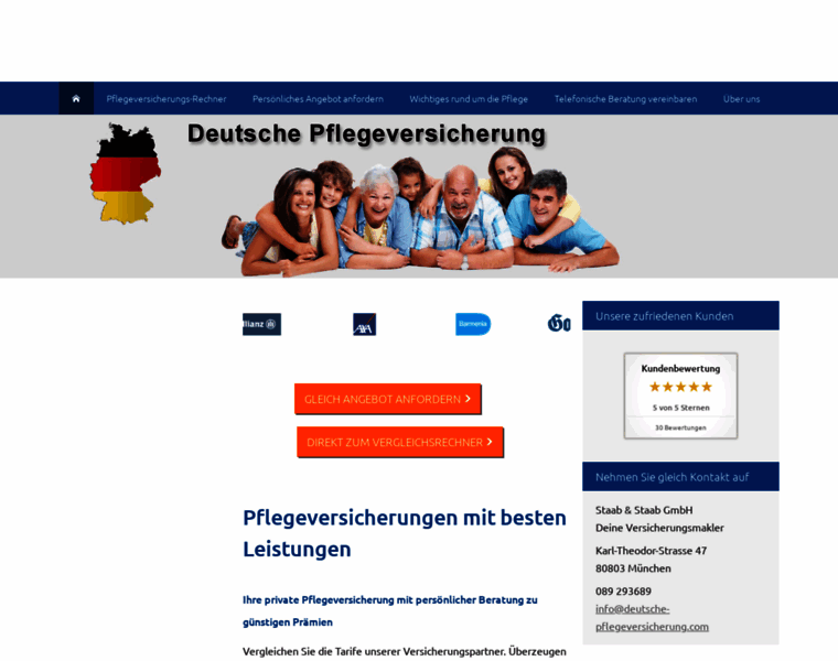 Deutsche-pflegeversicherung.com thumbnail