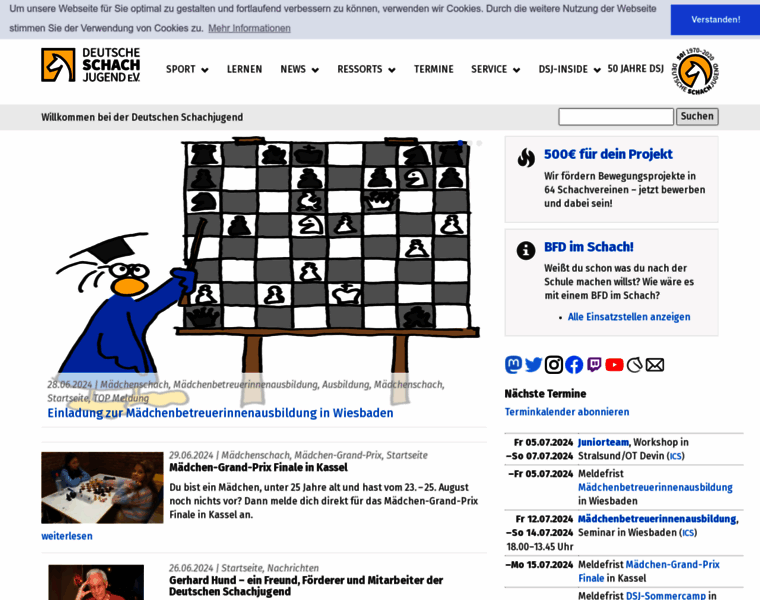 Deutsche-schachjugend.de thumbnail