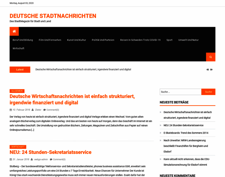 Deutsche-stadtnachrichten.de thumbnail