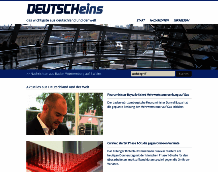 Deutscheins.de thumbnail
