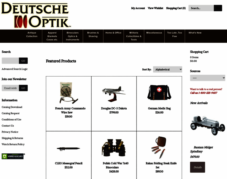 Deutscheoptik.com thumbnail