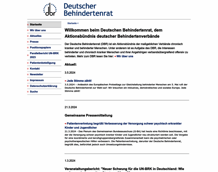 Deutscher-behindertenrat.de thumbnail