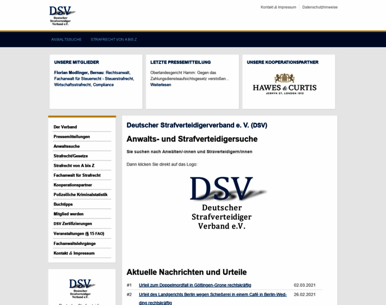 Deutscher-strafverteidigerverband.de thumbnail