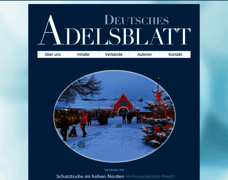 Deutsches-adelsblatt.de thumbnail