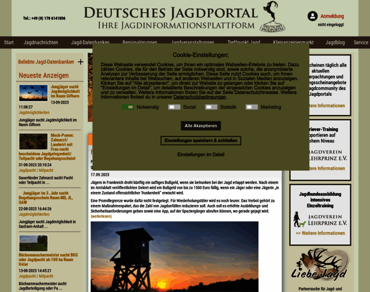 Deutsches-jagdportal.de thumbnail