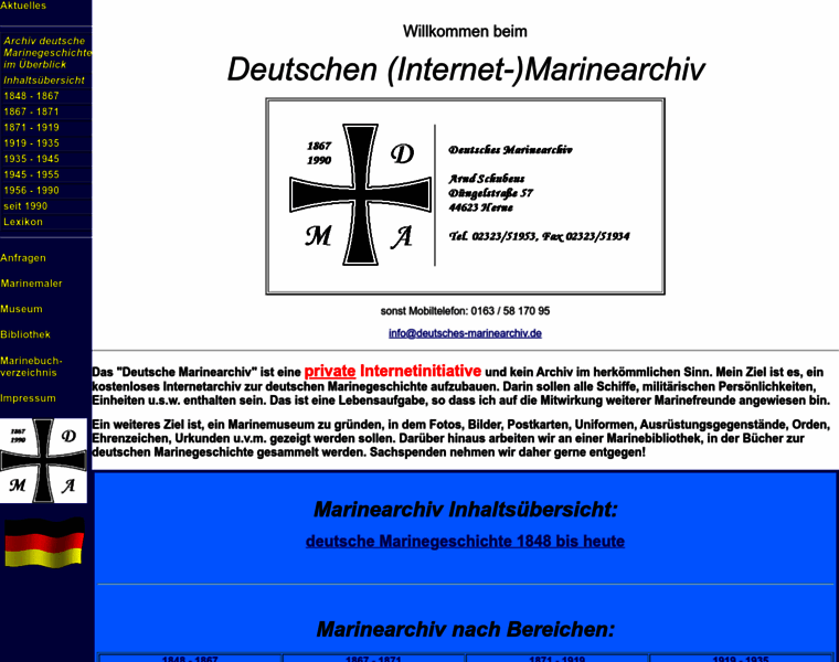 Deutsches-marinearchiv.de thumbnail