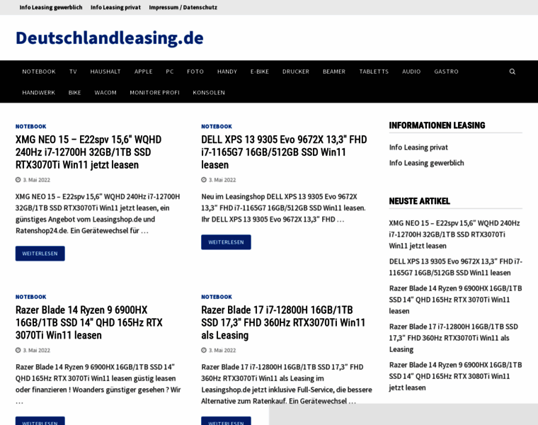 Deutschlandleasing.de thumbnail