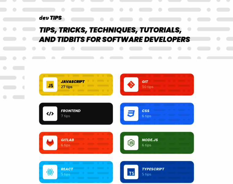 Dev-tips.com thumbnail