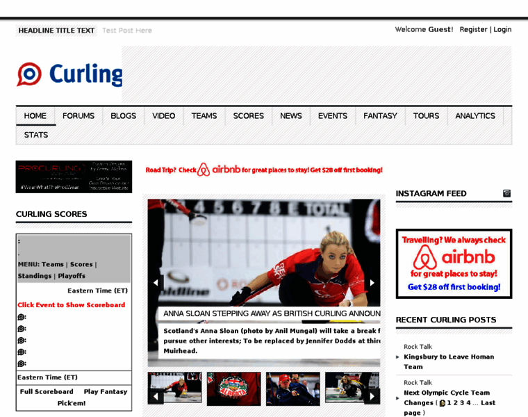 Dev.curlingzone.com thumbnail