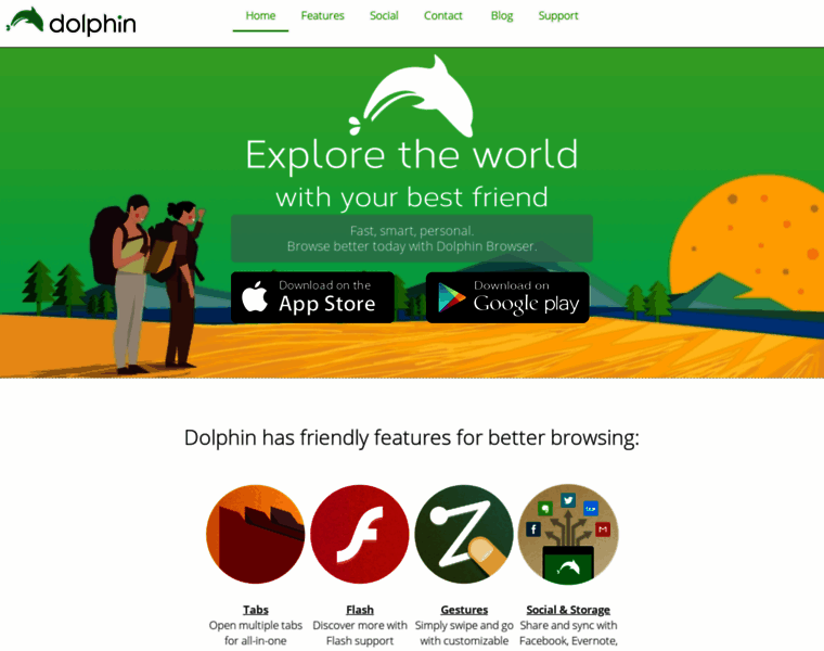 Dev.dolphin-browser.com thumbnail