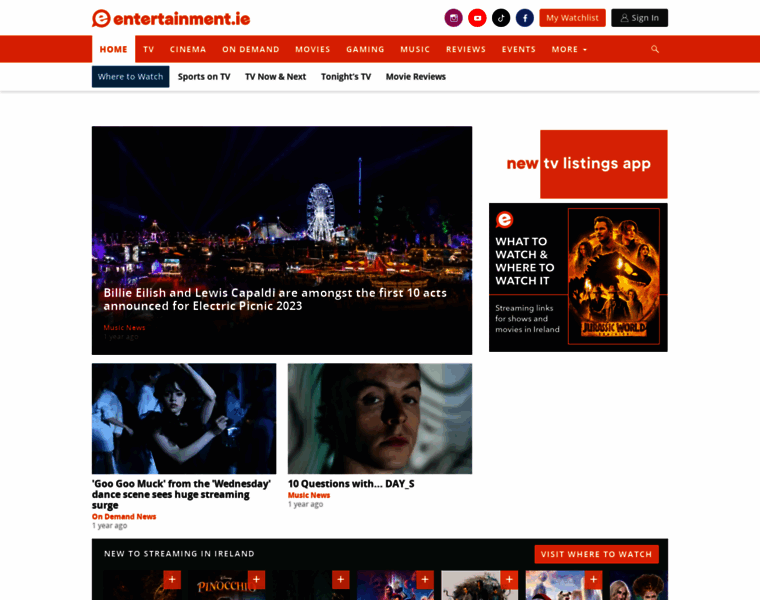 Dev.entertainment.ie thumbnail