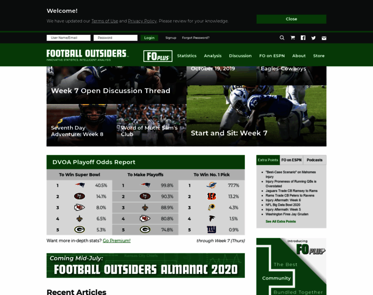 dev.footballoutsiders.com at WI. Sign in ・ Cloudflare Access