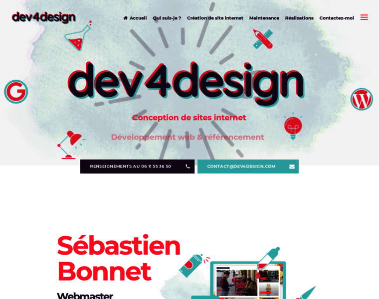 Dev4design.com thumbnail