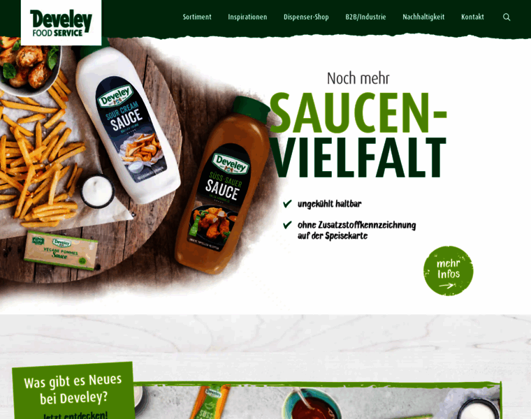 Develey-foodservice.de thumbnail