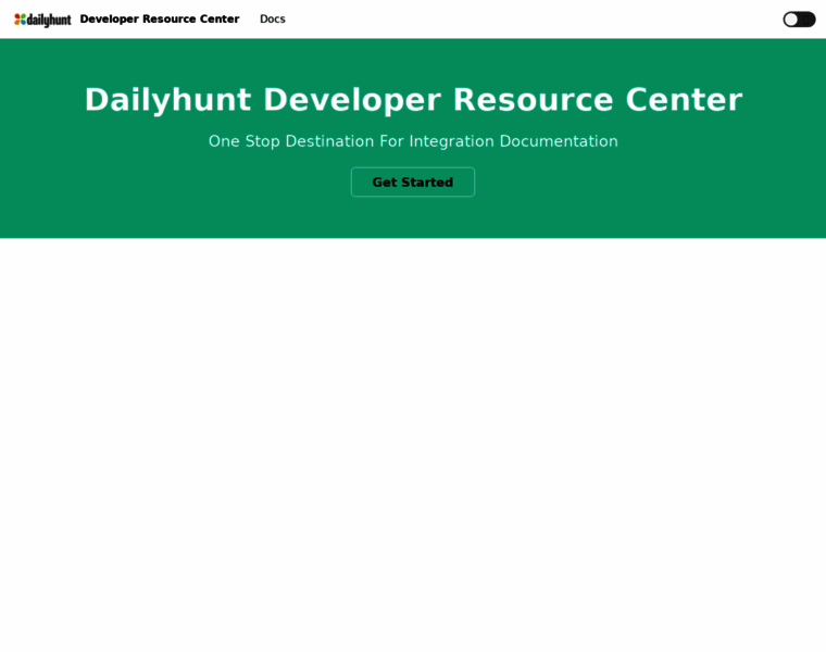 Developer.dailyhunt.in thumbnail