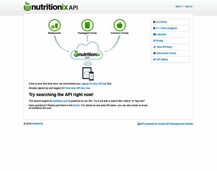 Developer.nutritionix.com thumbnail