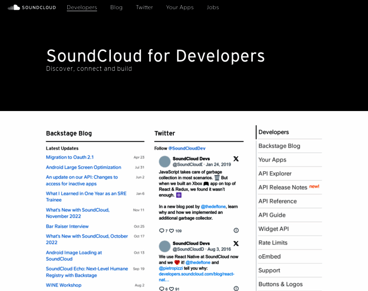 Developers.soundcloud.com thumbnail