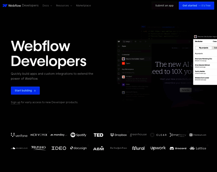 Developers.webflow.com thumbnail