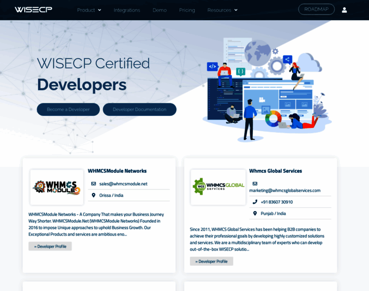 Developers.wisecp.com thumbnail