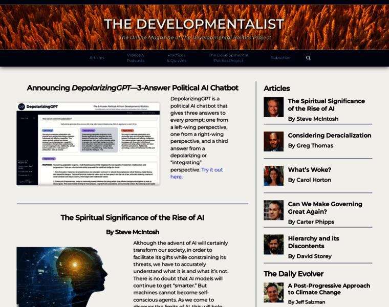 Developmentalist.org thumbnail